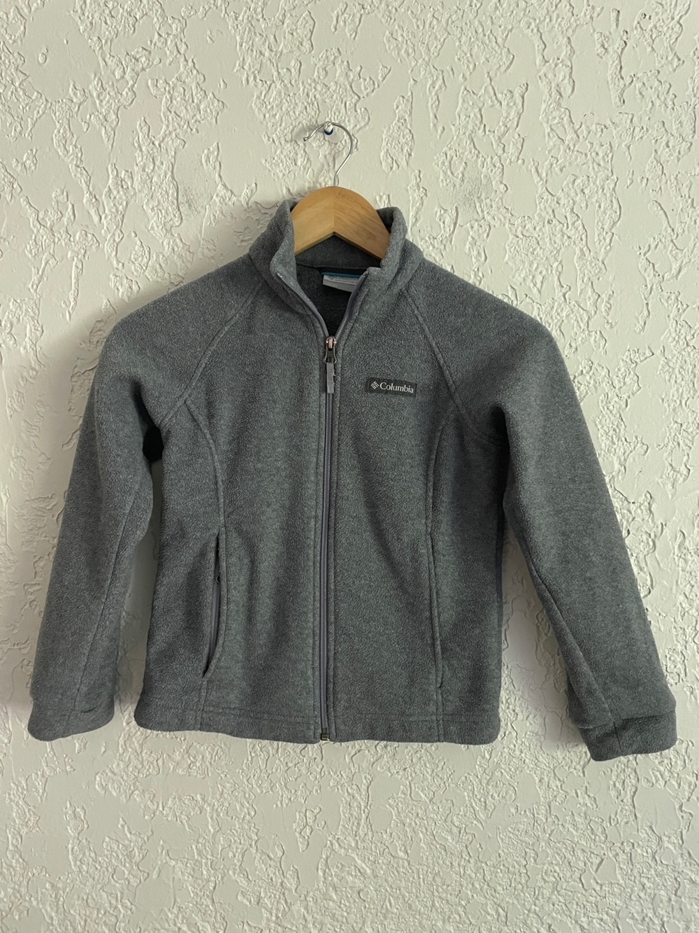 Columbia Kids Fleece Jacket - Gray - S / 7